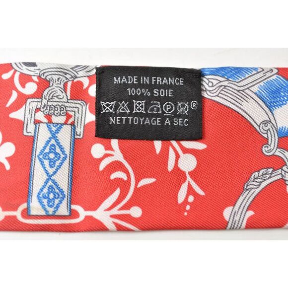 Hermes Silk Twilly Scarf - Picture 4 of 6